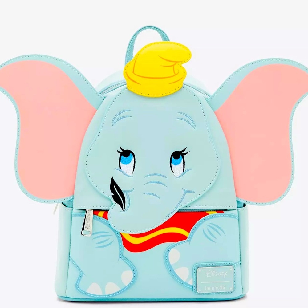 Loungefly Disney Dumbo Figural Dumbo Mini Backpack NWT​